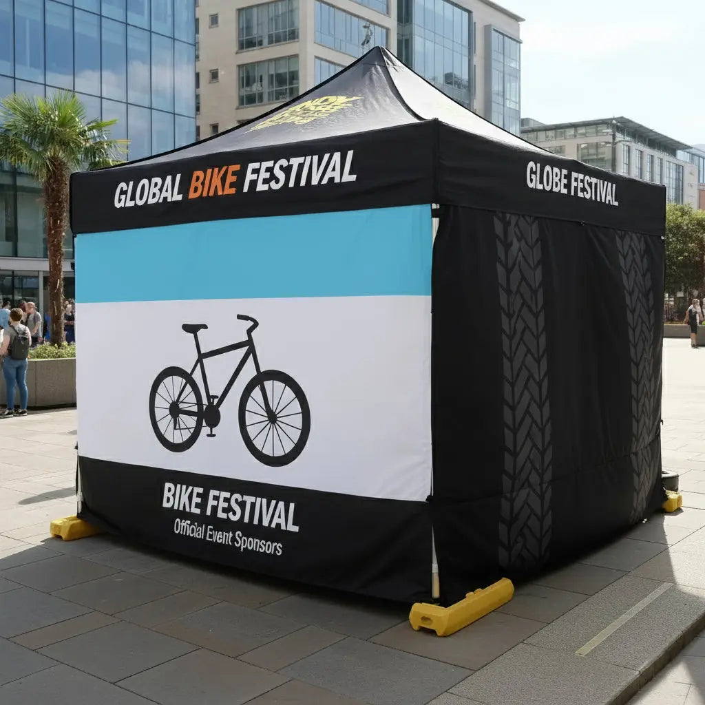 3X3 Branded Gazebo vendor-unknown