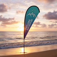 Medium Teardrop Flags | Premium Flag Range vendor-unknown