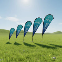 Medium Teardrop Flags | Premium Flag Range vendor-unknown