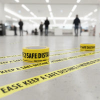 Coronavirus Safety Tape ‘PLEASE KEEP A SAFE DISTANCE OF 2 METRES’ vendor-unknown