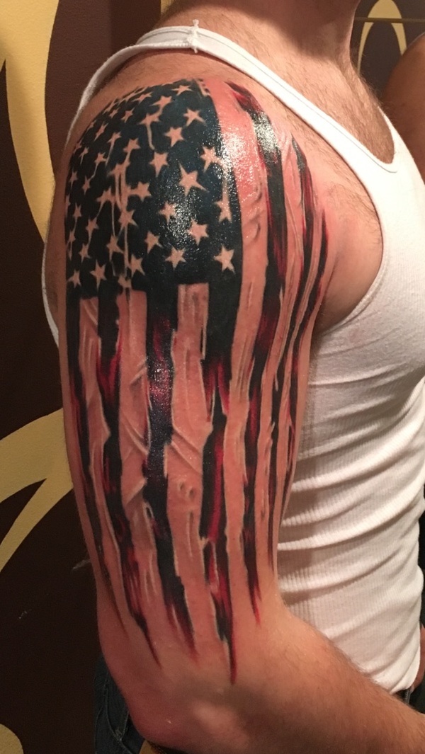 Mexican American Flag Tattoo - Best Tattoo Ideas