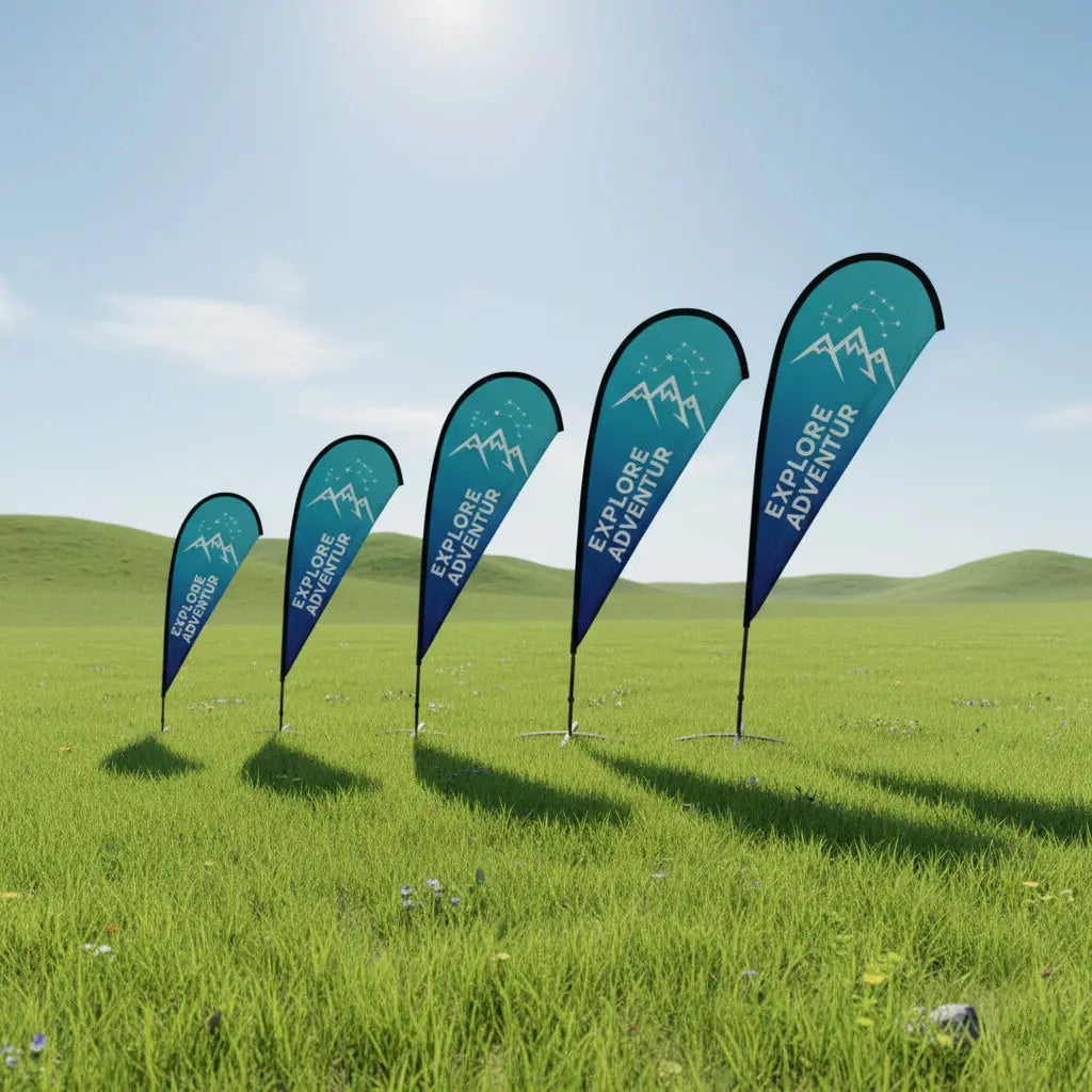 Cheap Medium Teardrop Flags | UK Feather Flags