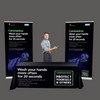 Coronavirus Roller Banners x 2 Tablecloth x 1