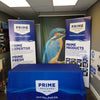 Printed Tablecloths – Custom Branded Exhibition & Event Table Covers