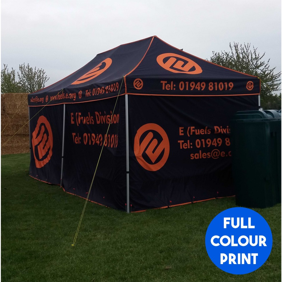 Custom printed gazebo 2025