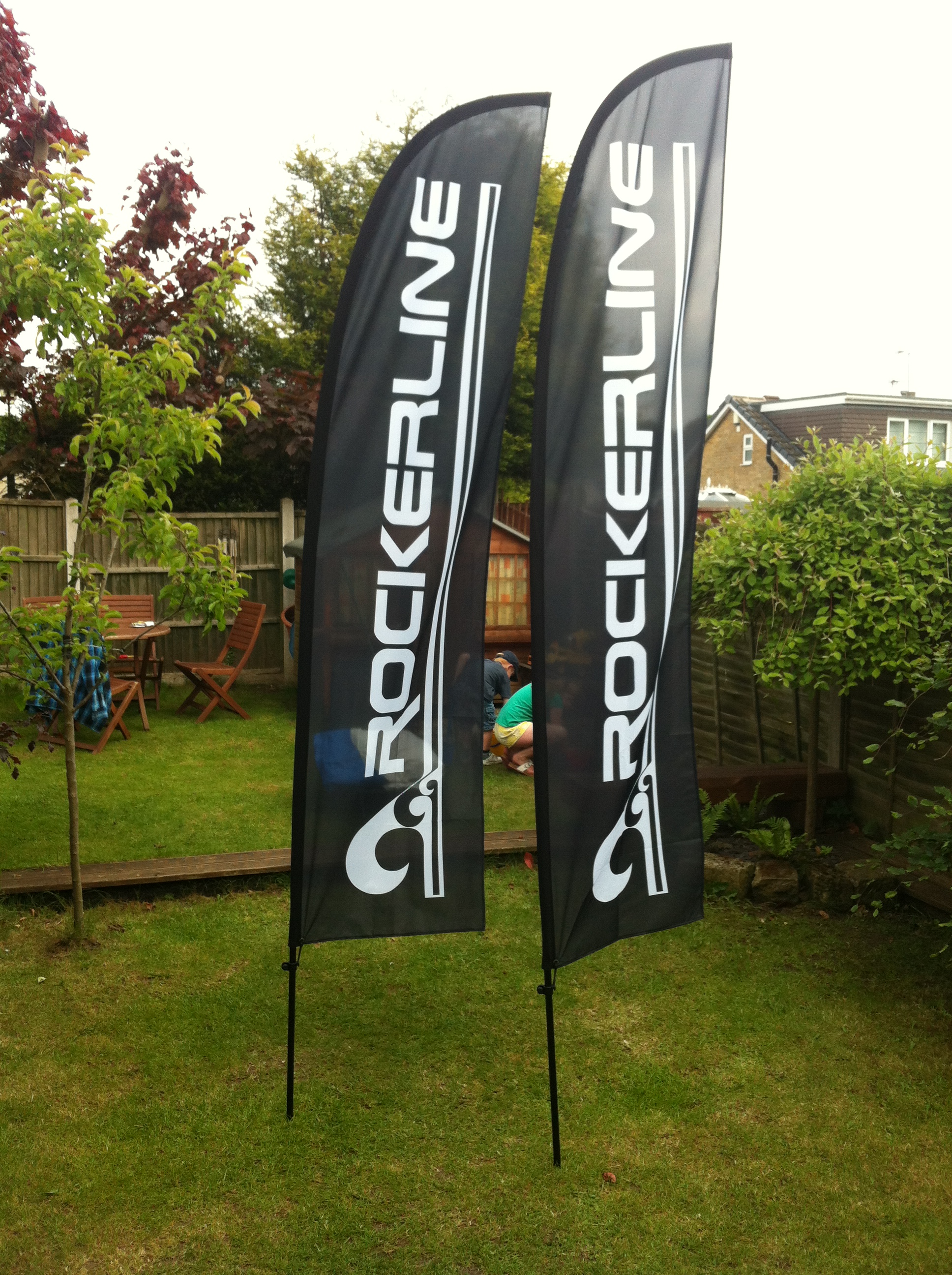 Rockerline Feather Flags