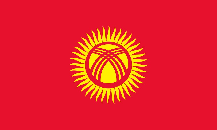 Kyrgyzstan Flag