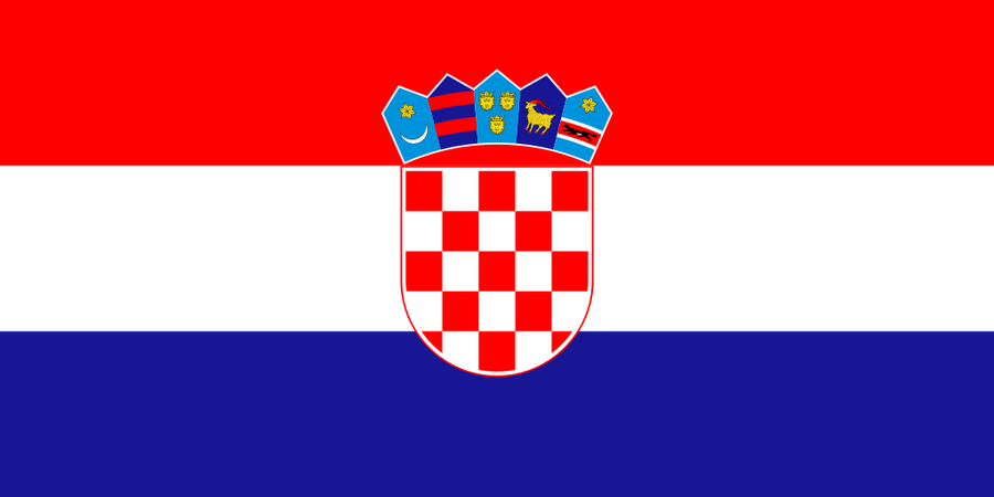 Blue, Red & White Flags 15