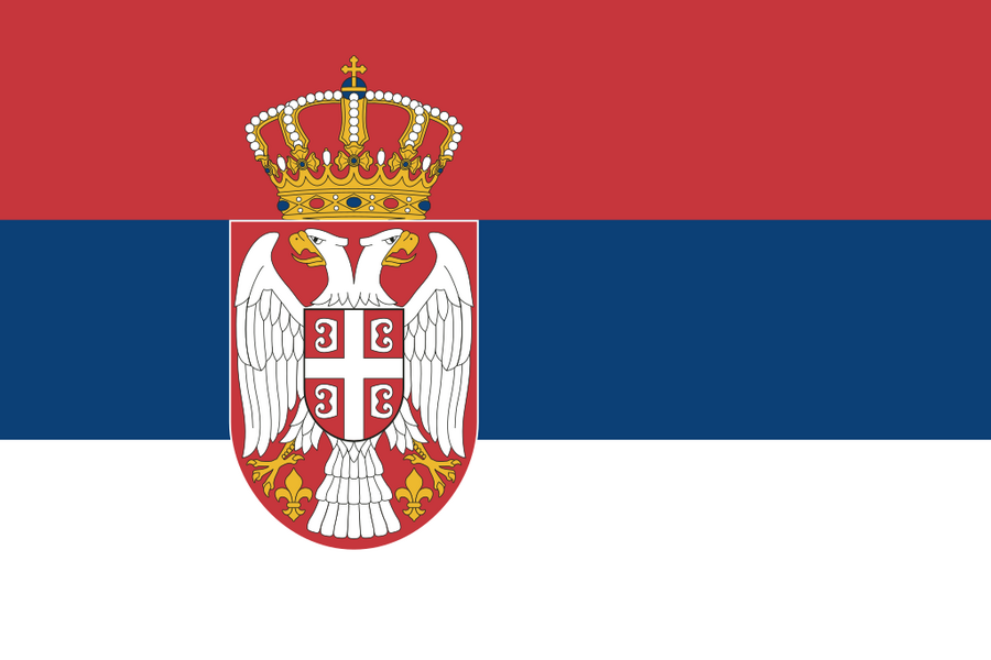 Blue, Red & White Flags 16