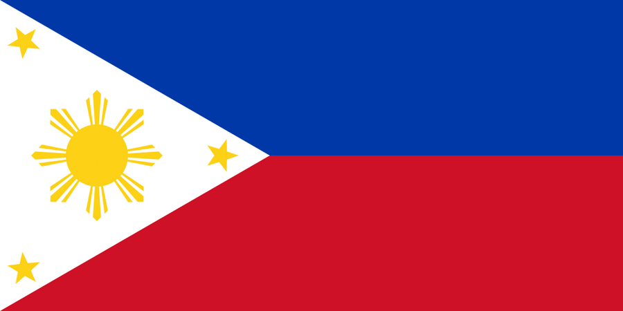 Blue, Red & White Flags 18