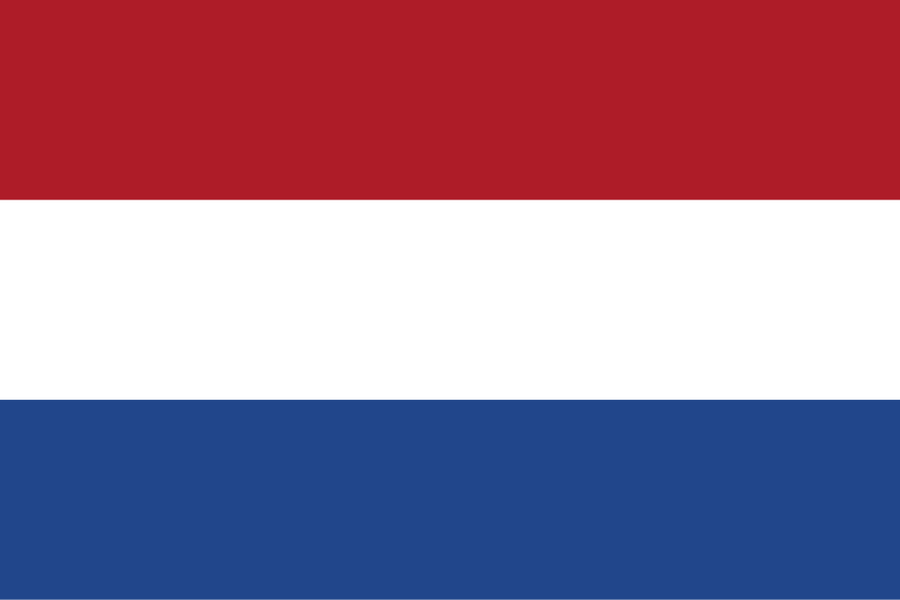 Blue, Red & White Flags 7