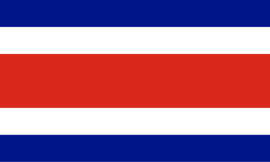 Blue, Red & White Flags 9