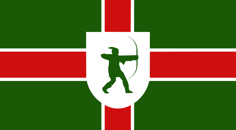 Nottinghamshire County Flag