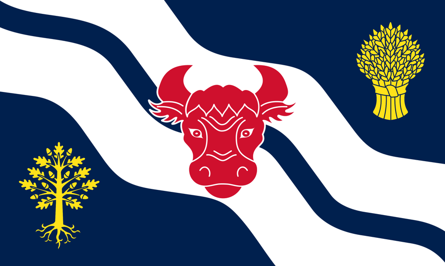 Oxfordshire County Flag