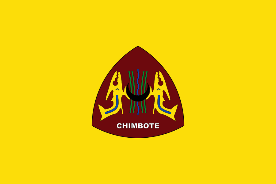 Flag of Chimbote, Peru