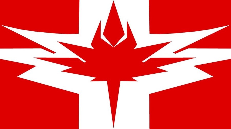 Futuristic Canada Flag Redesign