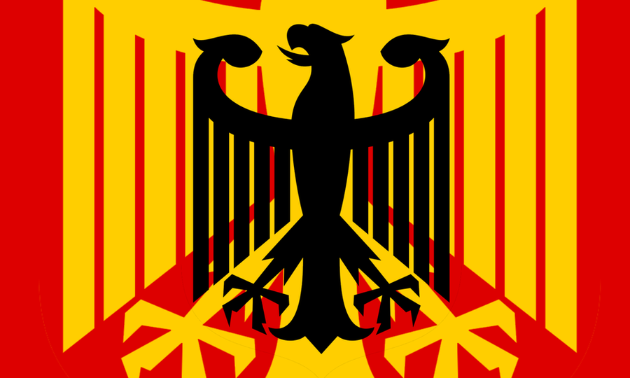 Germany Flag Redesign based on the Bundesadler