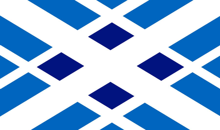 Tartan Scotland Flag Redesign