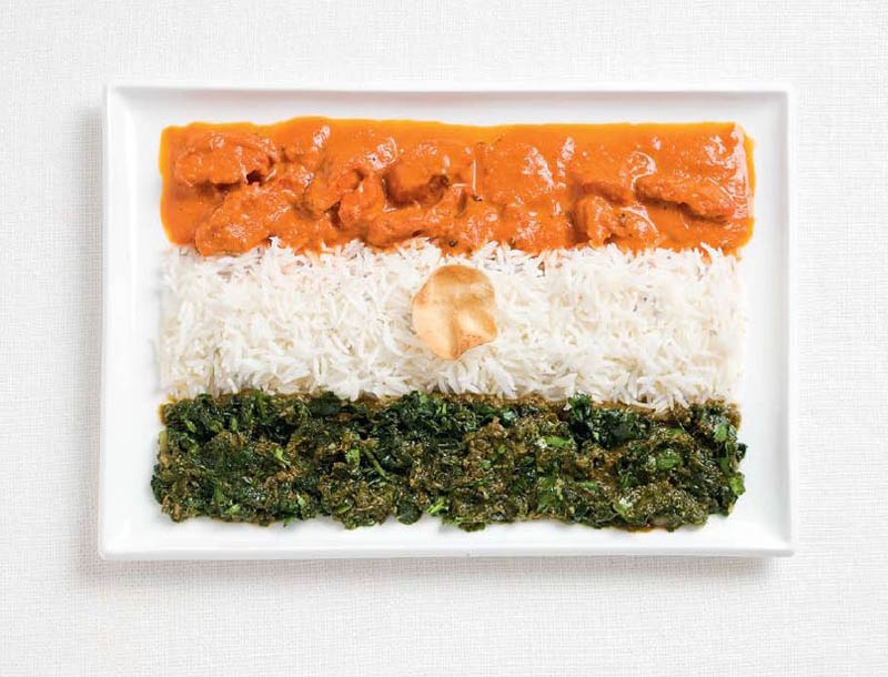 India Food Flag