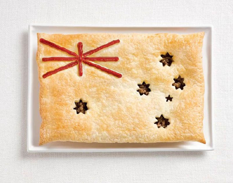 Australia Food Flag