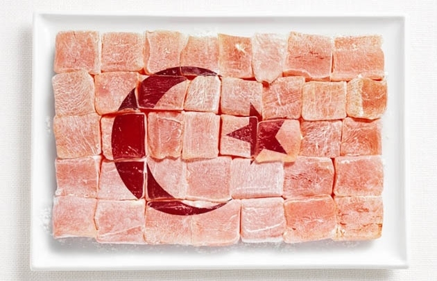 Turkey Food Flag