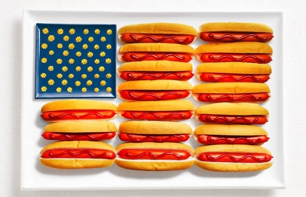 United States Food Flag