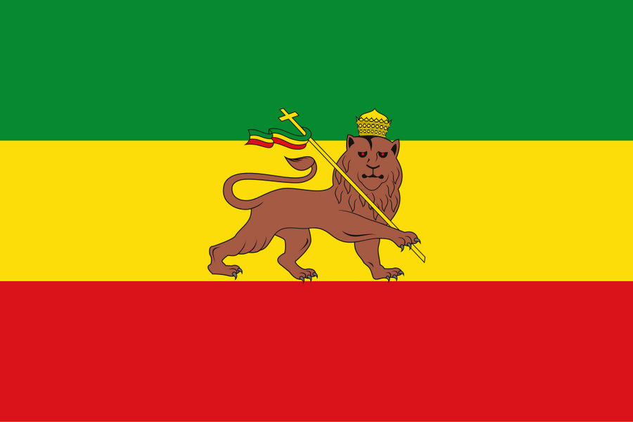 Historical Flag of Ethiopia