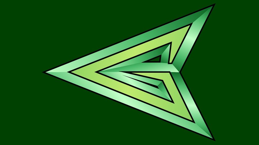 Green Arrow Symbol