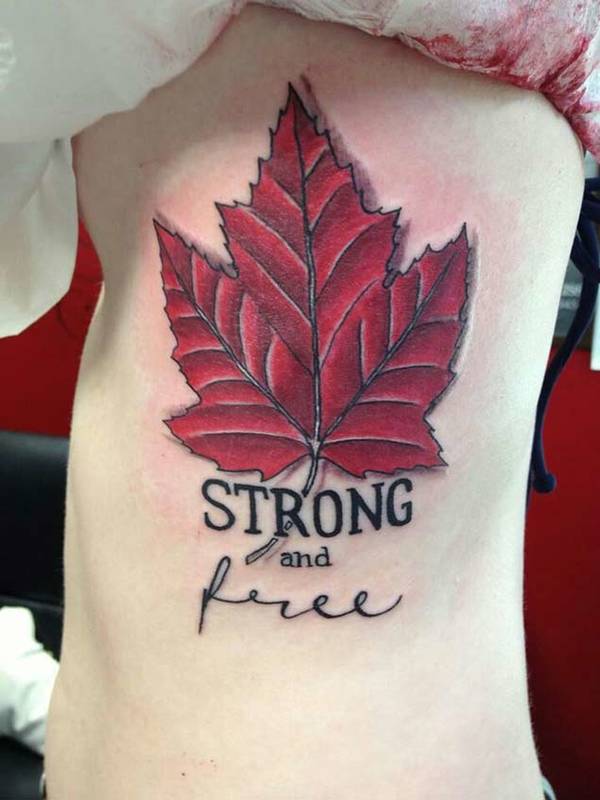 Canada Flag Tattoo - pic 3