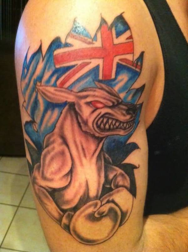 Australia Flag Tattoo - pic 2