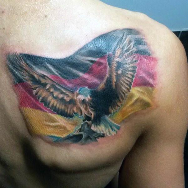 Germany Flag Tattoo - pic 2