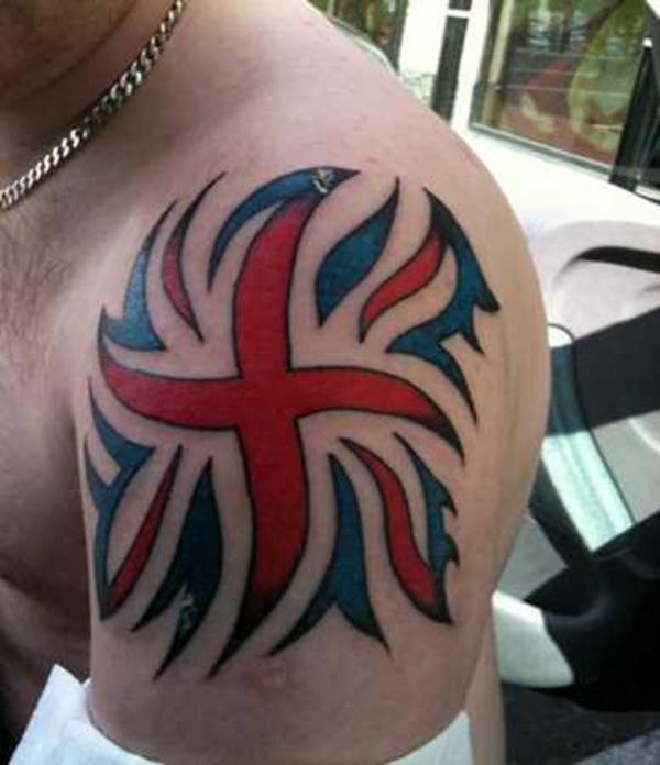 UK Flag Tattoo - pic 1