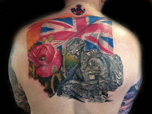 UK Flag Tattoo - pic 3